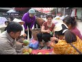 Harvesting Muskmelon and Cucumber Goes to countryside market sell | My Bushcraft / Nhất