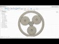 Engranaje planetario en Fusion 360 - Fusion 360 en 5 min