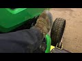 How to start and operate a John Deere X350