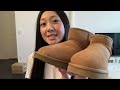 UGG classic mini and ultra mini review and comparison | try on with different outfits