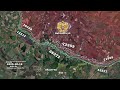 Battle of Chasiv Yar and Bakhmut Animated Timelapse Map (2024)