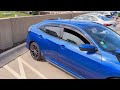 2020 Honda Civic Sport Hatchback CVT walk around / tour and startup at 50k miles