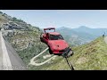 Cars vs Cliff Roads #52 - BeamNG Drive