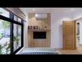 Beautifully Designed Small House With Floor Plan 6m x 9m | Simple Life