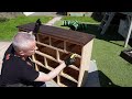 Old painted drawers turned rustic beauty - Satisfying transformation