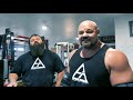 STRONGMAN PRESSING WORKOUT WITH OBERST  | THE ROAST OF EDDIE HALL