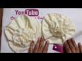 Turbante con flor VIDEO No.630 Creaciones Rosa Isela