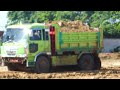 Great Long Video of the Legendary Bulldozer And Dump Truck Working back Filling Land - Dozer Pushing