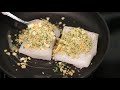 Oven Baked Cod With Ritz Cracker Topping With Butter, Lemon & Parsley