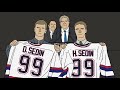 The Real Story Behind How Burke Landed BOTH Of The Sedin Twins AT The 1999 NHL Draft | Hey Burkie