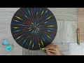 Fireworks Mandala Art | 100 Days Daily Video Challenge: Day 10