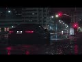 4K BMW M4 Night Rain - Relaxing Live Wallpaper