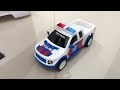 Mobil Mobilan Polisi, Kotak Penuh Mobil Polisi Baru, Police Car Toys