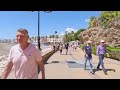 TORREMOLINOS To Benalmadena Spain Beach promenade APRIL 2024 | Costa Del Sol Malaga[4K]