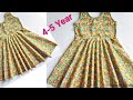 Very Easy Umbrella Cut Baby frock cutting and stitching Full