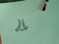 How to draw nose (easy method)