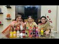 1st Time Saas vs Bahu's | Guess The Juice Challenge | Surprising Punishment | Stitch By Asfa