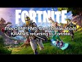 KRATOS RETURNS TO FORTNITE TOMORROW!! (CONFIRMED)