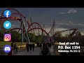 Penguin Trek Front Row POV New for 2024 SeaWorld Orlando Roller Coaster