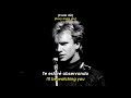 The Police - Every breath you take (Sub Español + Lyrics)