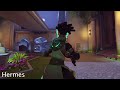 sound effect of lucio's skates- overwatch 2 v.s Hermes