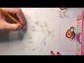 ASMR pencil drawing tutorial| no BGM, layered, real time