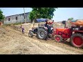 #tractor  :- New Holland 3600 Stuck in Mud | Terex Backhoe Machine Pushing Them 😴😴😴