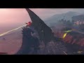 Godzilla Vs King Ghidorah | King Godzilla 2014 - GTA 5