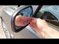 How to Glue & Repair Volvo Side Mirror Glass DIY