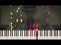 Soushi Sou Ai - aiko - Hard Piano Tutorial【Piano Arrangement】Detective Conan Movie 27 theme song