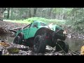 1/18 Absima EVO Power Wagon V2 & TRX-4M Chevrolet K10 High Trail - Crossing a small creek