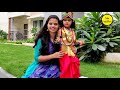 Krishna getup ideas || dhoti wearing & Krishna makeup ideas