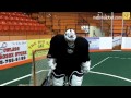 Pat Campbell gives Lacrosse goaltending tips