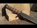 Knife Making - Making a Ka-Bar Knife