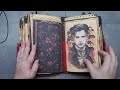 Gothic Grungy Vampire Junk Journal Flip Through