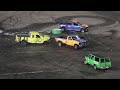 Irwindale Speedway first truck demo derby