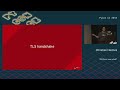 [PyCon CZ 2018] Christian Heimes: SSLError, now what?