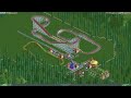 Building a Theme Park from an Empty Forest (Rollercoaster Tycoon Game: Forest Frontiers ZXMany)