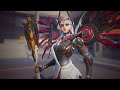 Mercy Mythic Skin Showcase! | Voicelines, Cosmetics, etc.