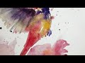 Watercolour | How to Paint a Hummingbird