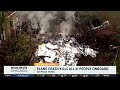 Cellphone video captures moment plane crashes in Sao Paulo, Brazil