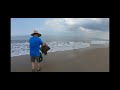 Gear, Gear and more Gear, Cape Henlopen State Park surf fishing