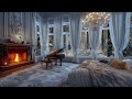 Luxurious Dreamscape Retreat: Soothing Firelight for Healing Insomnia and Cultivating Mindfulness