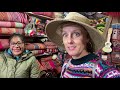 CUSCO PERU MARKET SHOPPING HAUL : Adventuring Family of 11