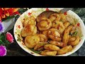 Korean Spicy Potato.घर बैठे लो कोरियन मसालेदार पोटैटो के मज़े || Chilli Potato/Korean Potato Noodles