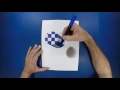 3D Trick Art on Paper, Try to do Floating chess