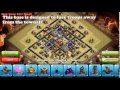 Clash Of Clans - Epic Townhall 8 Trophy/Clan War Southern Teaser Base (Christmas 2014)