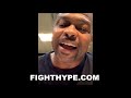 ROY JONES JR. WARNS MIKE TYSON 