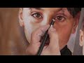 Soft Pastel portrait painting