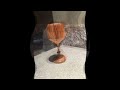 A New Olive Goblet #woodturning